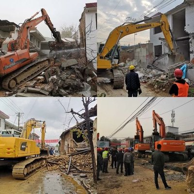 鄠邑区全速推进悦苑悦榕庄酒店项目搬迁工作 拆迁工程步入快车道