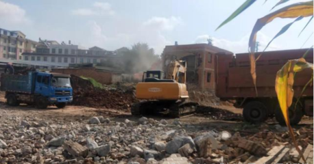 中枢街道稳步推进天花路中段建设项目征地拆迁工作